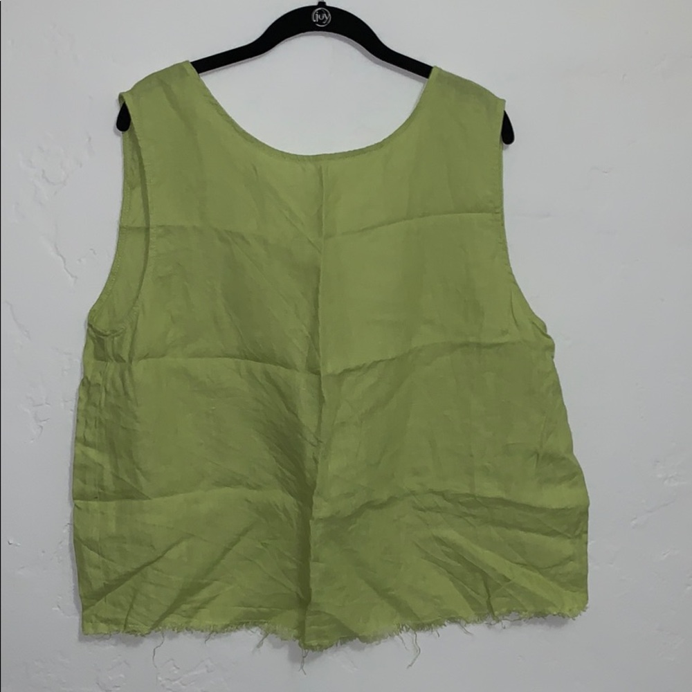 Lime Green Reformation Tank Top